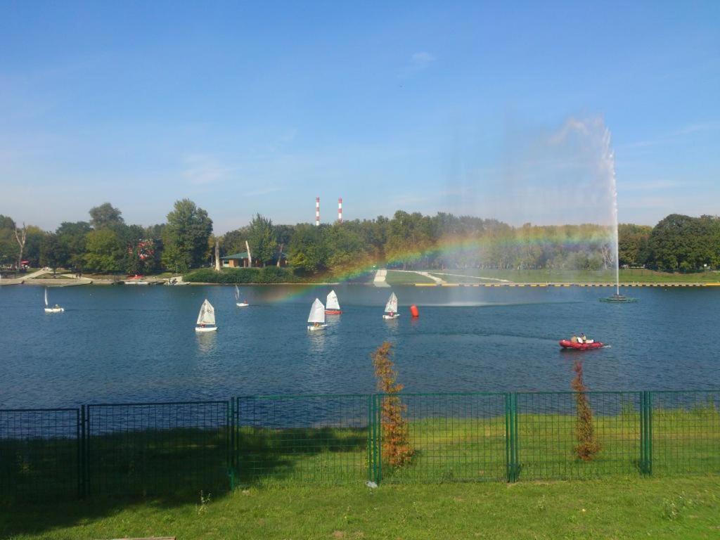 Monia Dream Apartment - Belgrade Lake & Fair ภายนอก รูปภาพ